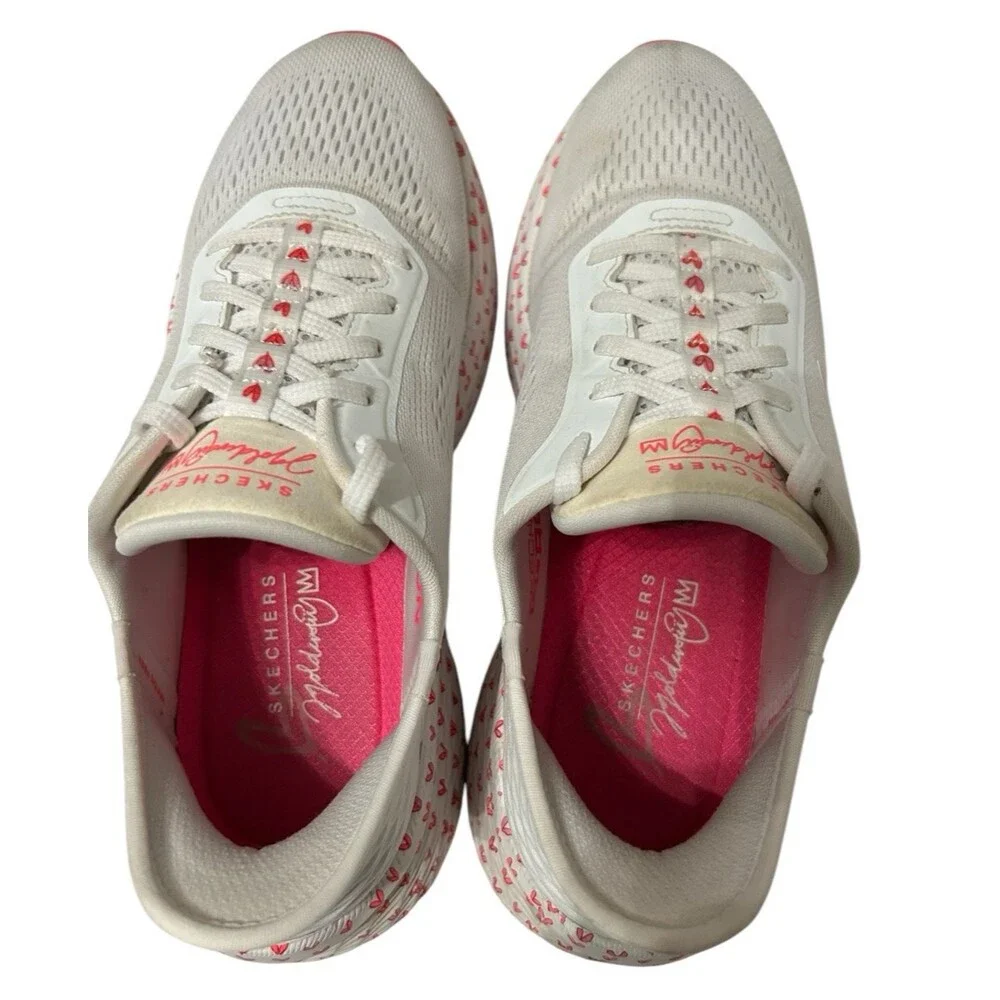 Skechers x JGoldcrown Max Cushioning Elite 2.0 Heart Chaser Women 129630  Sz 7